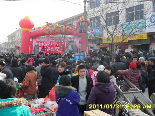 2011招工宣傳現場